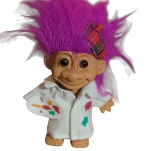 ARTIST/PAINTER  - 5" Russ Troll Doll